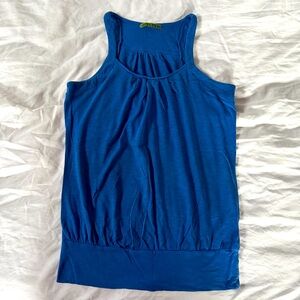 Velvet Brand Tank with waistband and shirring